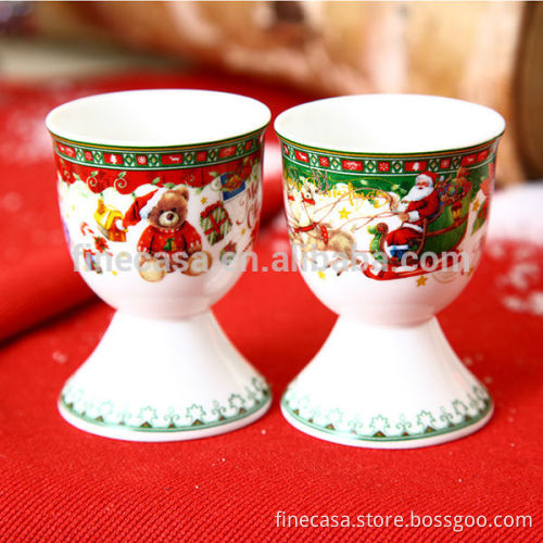 Elegant Design New Bone China Ceramic Egg Cups                
                                    Quality Assured
